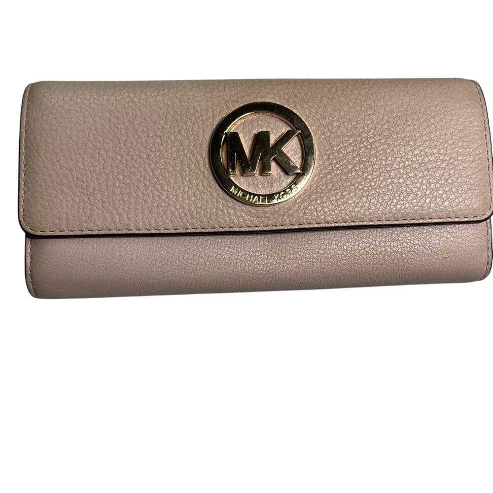 Michael Kors Tan Leather Wallet